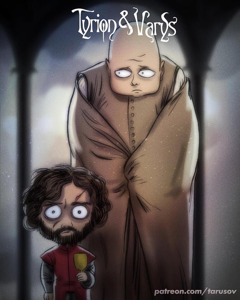 Tyrion Lannister y Varys