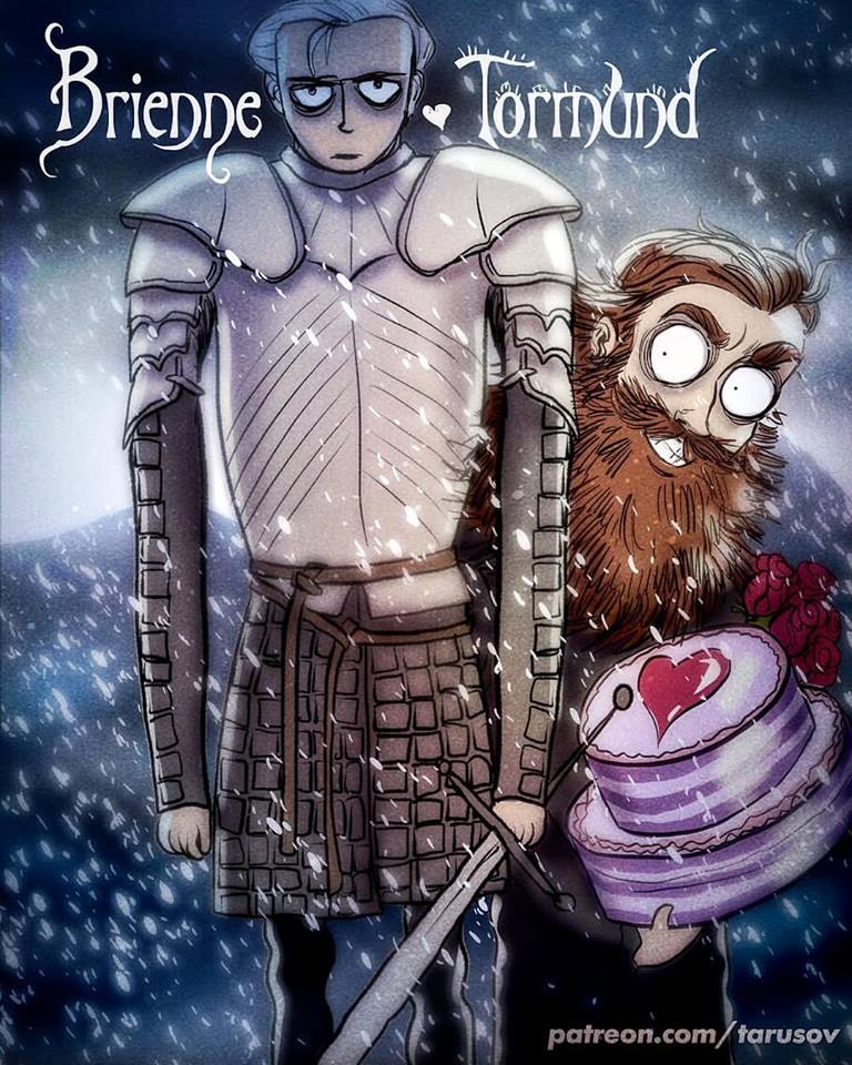 Brienne de Tarth Y Tormund Giantsbane