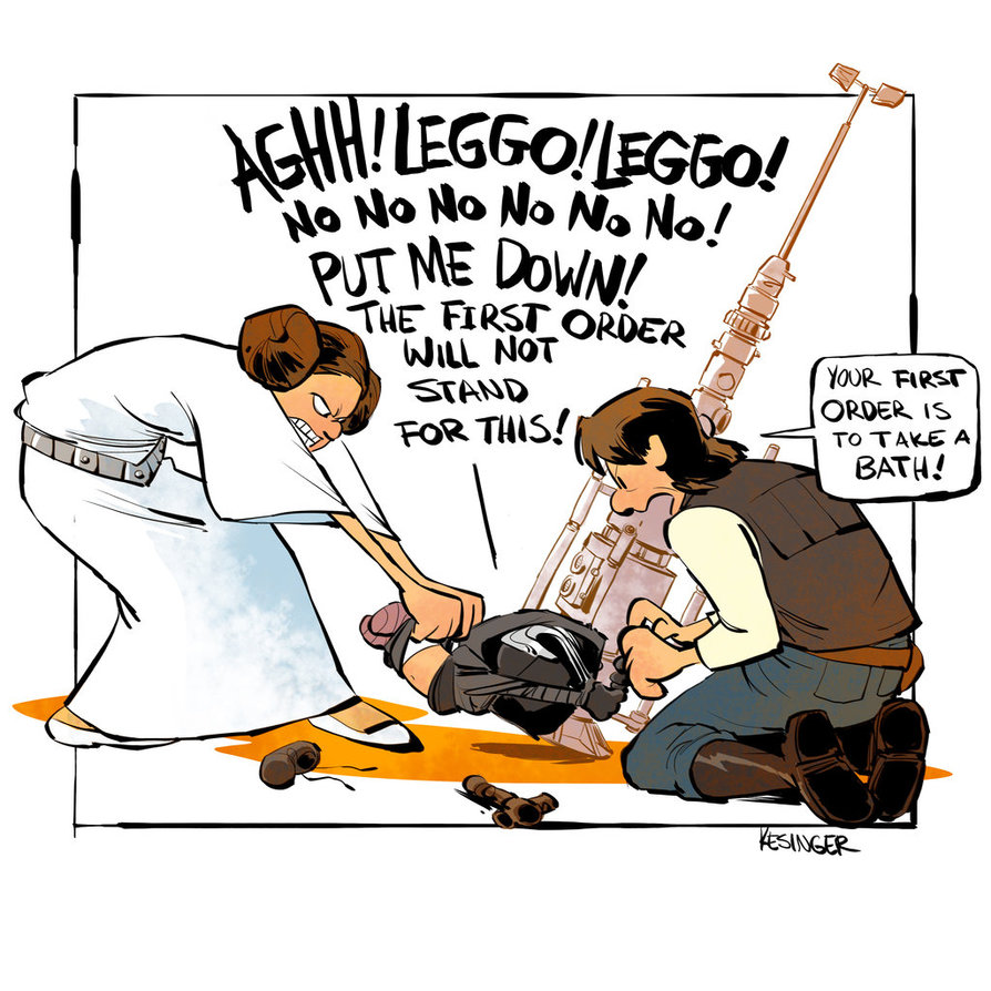 Star Wars Calvin and Hobbes