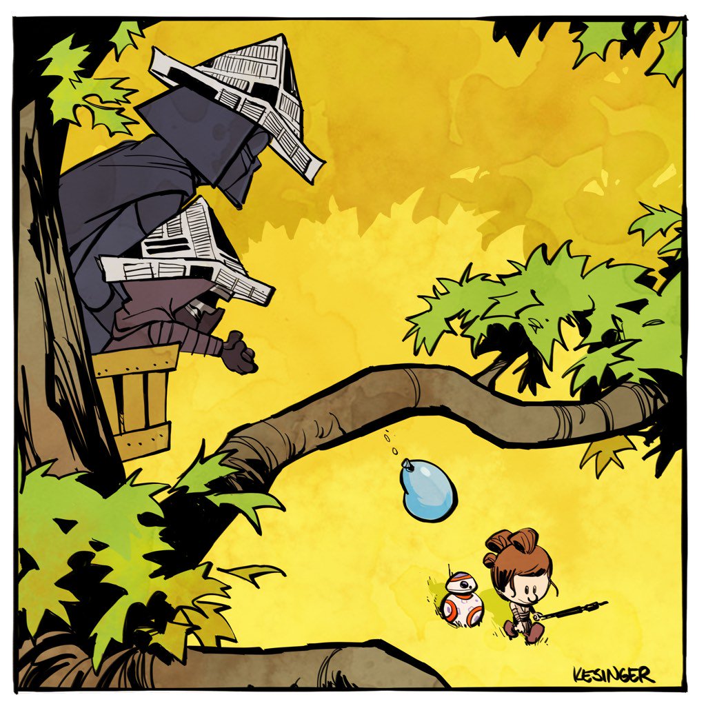 Star Wars Calvin and Hobbes