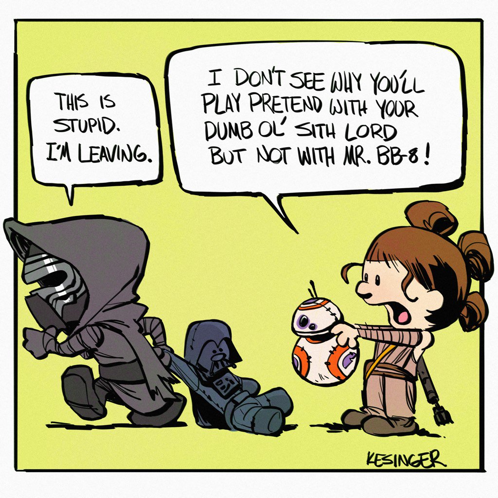 Star Wars Calvin and Hobbes