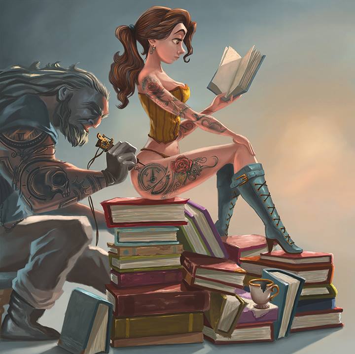 Bella Disney tatuaje