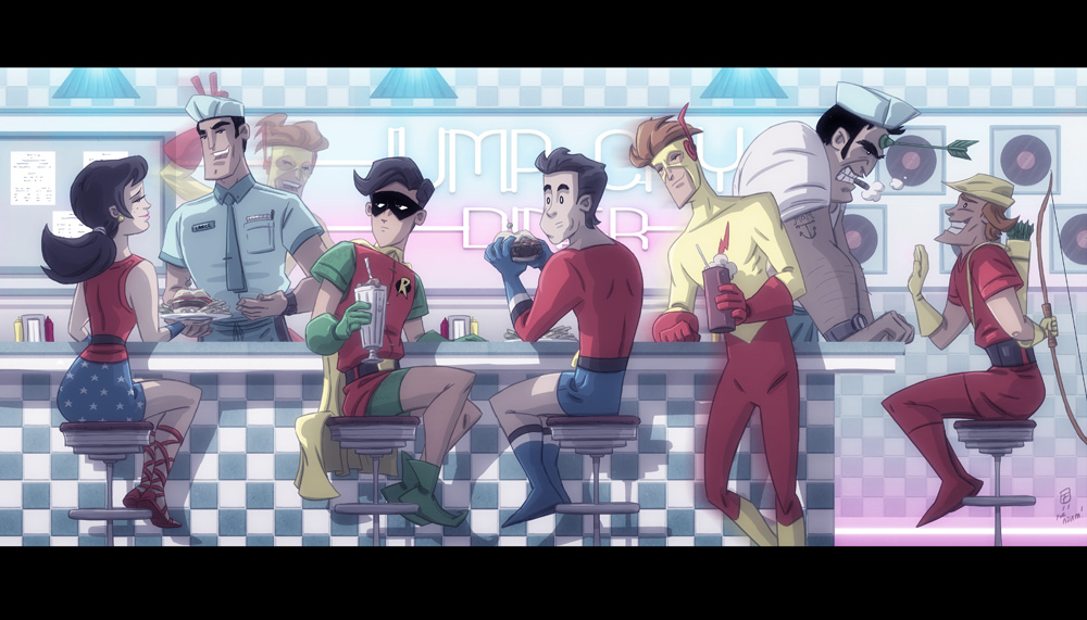 Teen Titans Dinner