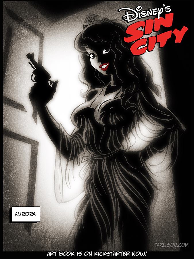 Princesas Disney Hot Sin City Aurora