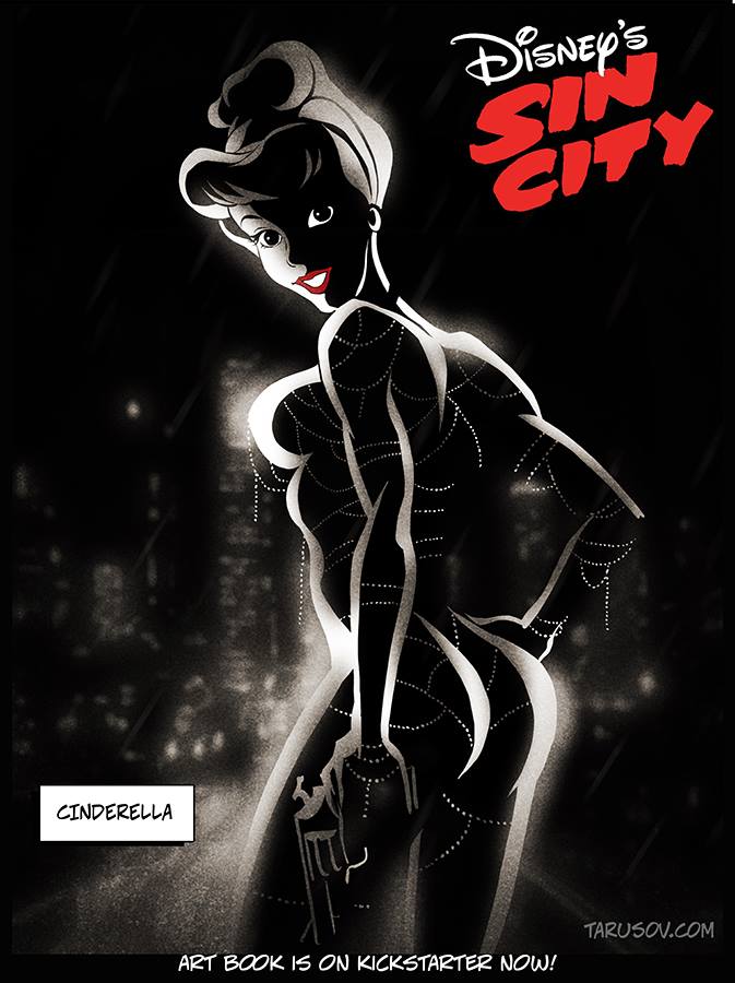 Princesas Disney Hot Sin City Cenicienta Sexy