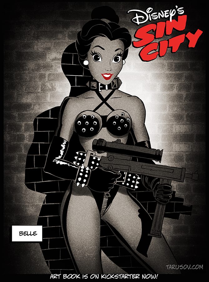 Princesas Disney Hot Sin City Bella Sexy