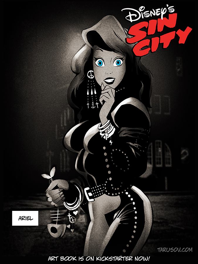 Princesas Disney Hot Sin City Ariel la Sirenita Sexy