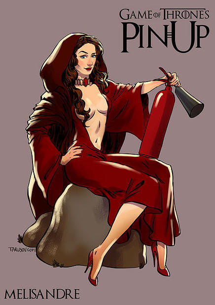 Melisandre de Asshai pin up
