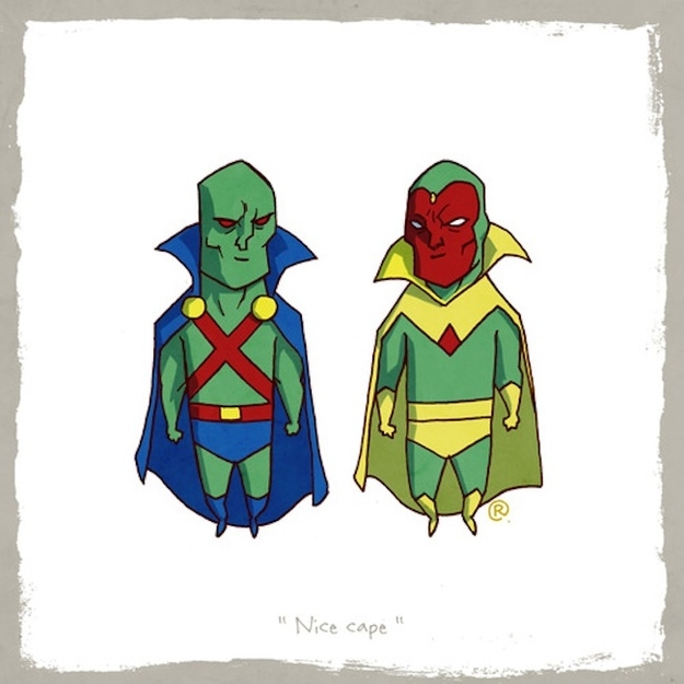 Martian Manhunter y Vision