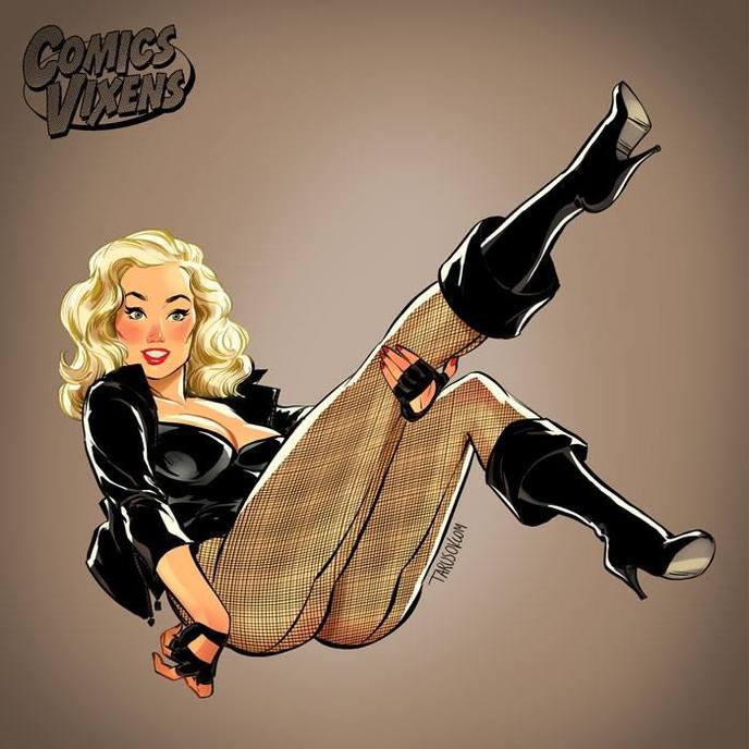 DC Comics Pin Up Black Cannary