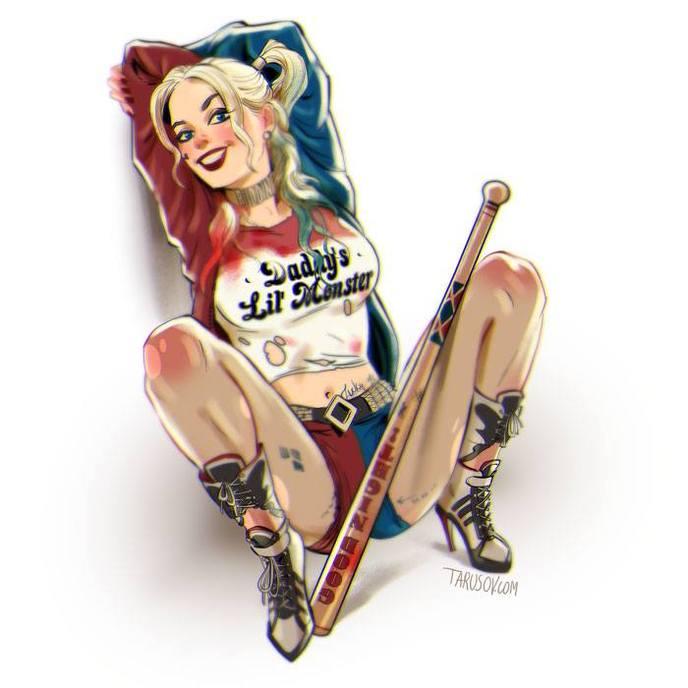 DC Comics Pin Up Harley Quinn