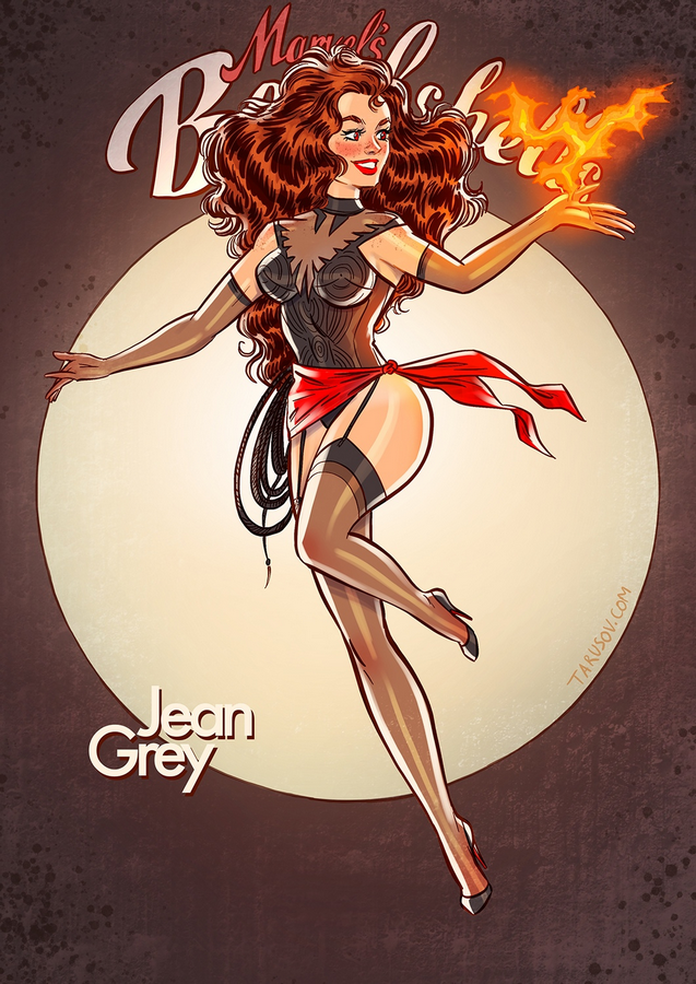 Marvel Bombshells Jean Grey