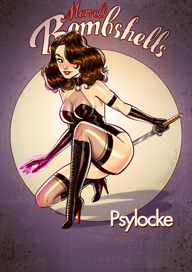 Marvel Bombshells Psylocke