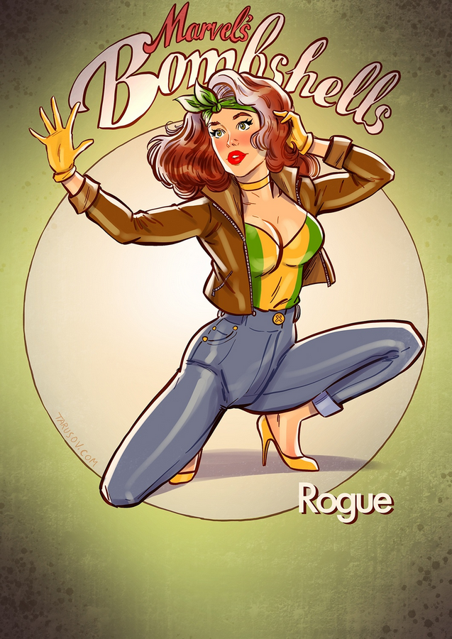 Marvel Bombshells Rogue