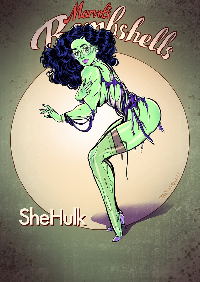 Marvel Bombshells She Hulk
