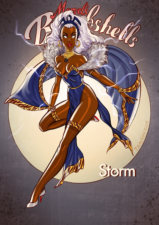 Marvel Bombshells X-Men Storm