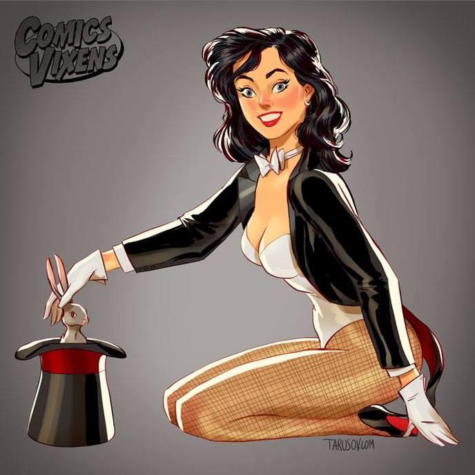DC Comics Pin Up Zatanna