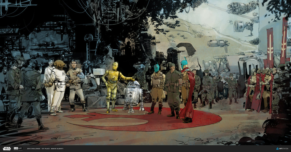 Celebración rebeldes Star Wars