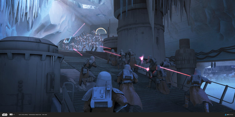 Snowtroopers vs Rebeldes