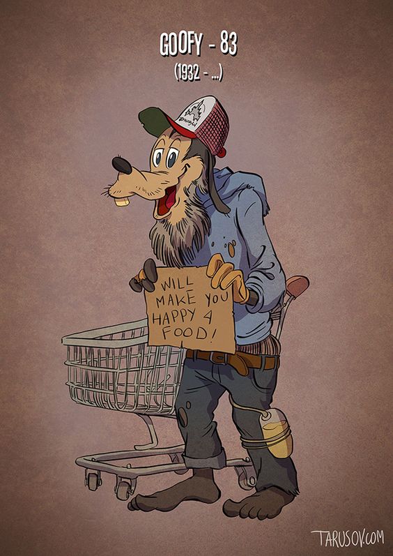 Goofy de viejo