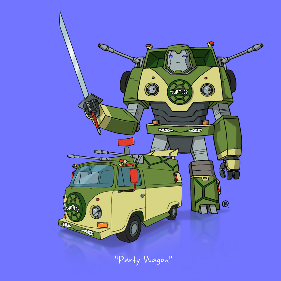 Party Wagon Transformer