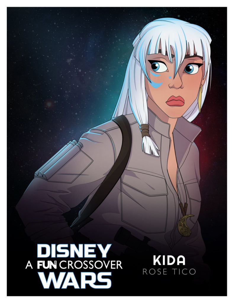 Kida como Rose Tico