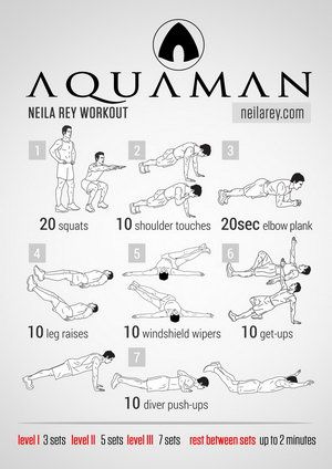 Workout Aquaman