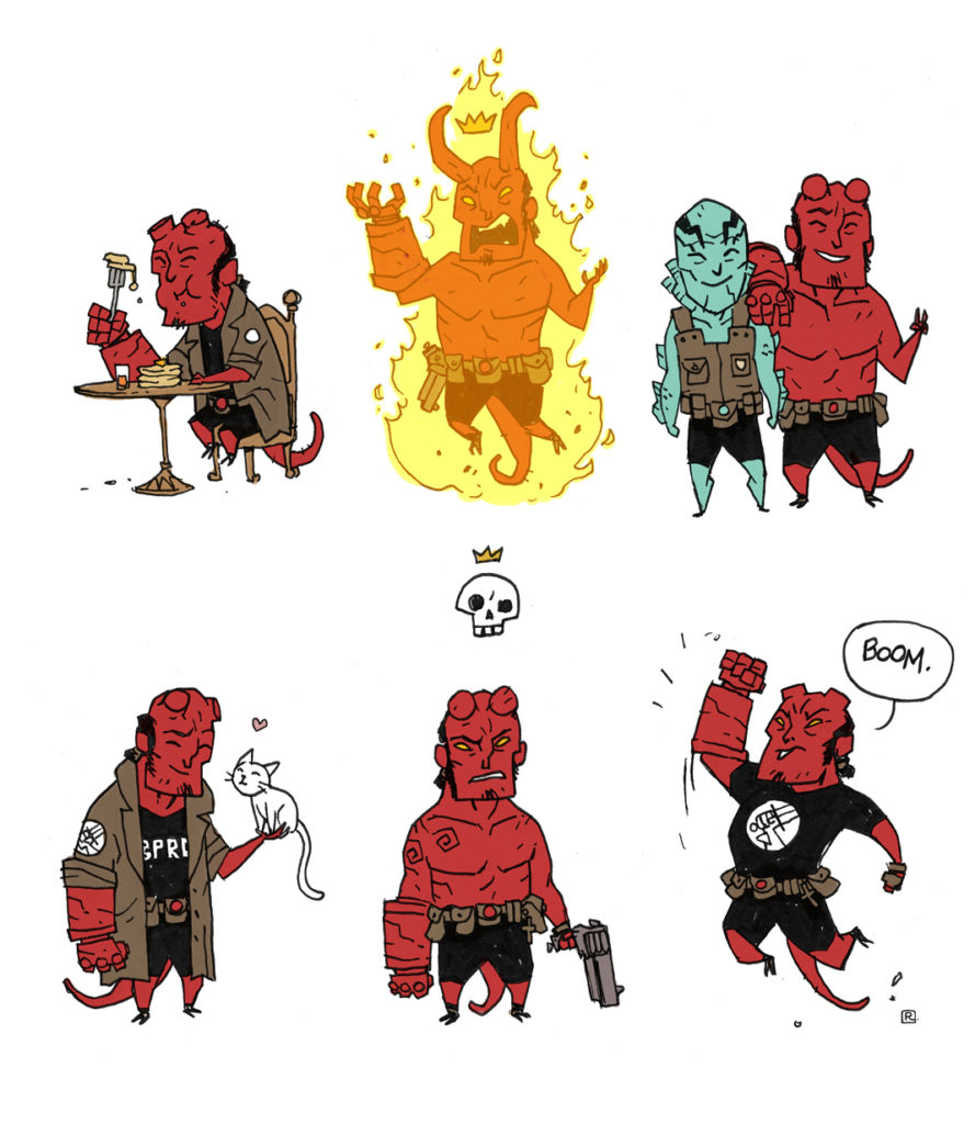 Little People Hellboy