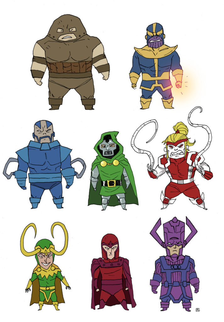 Little People Marvel Villanos