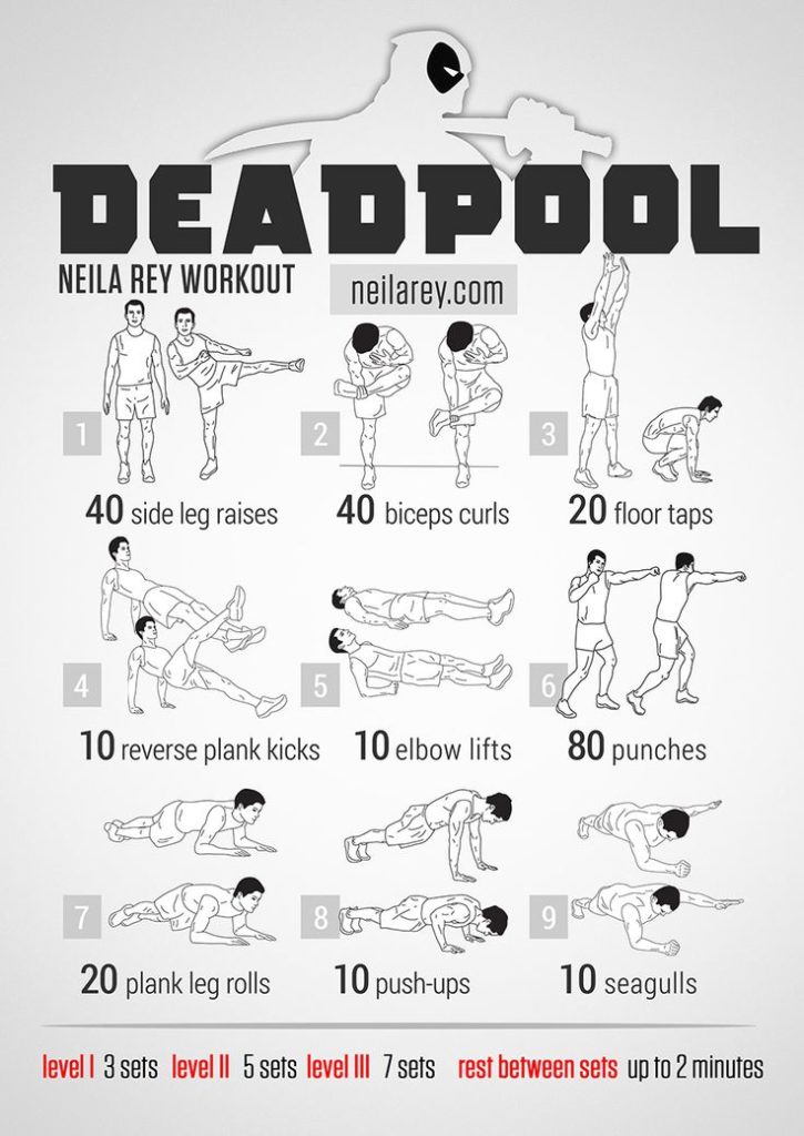 Workout Deadpool