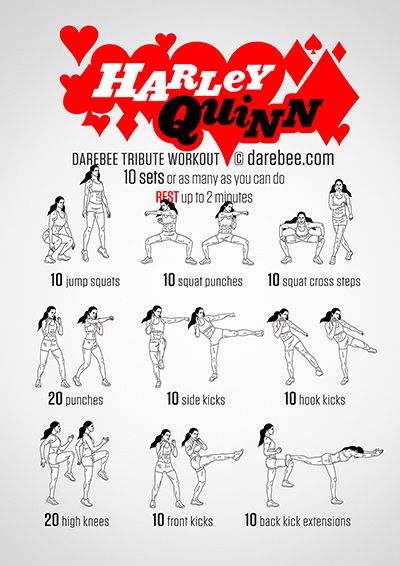 Workout Harley Quinn