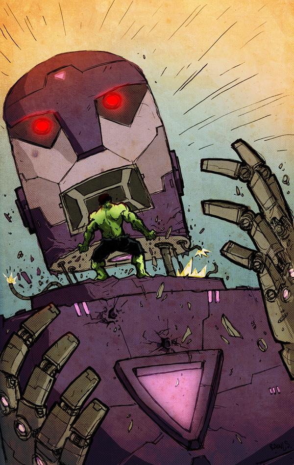 Hulk vs Centinela