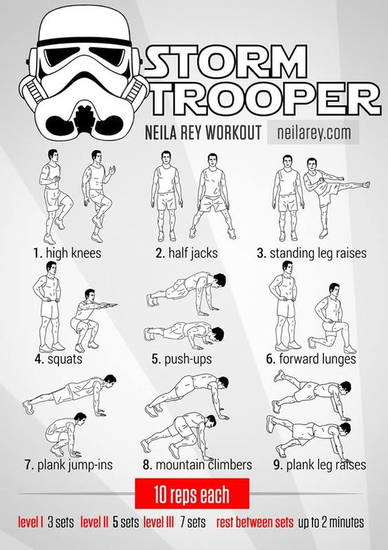 Workout Stormtrooper
