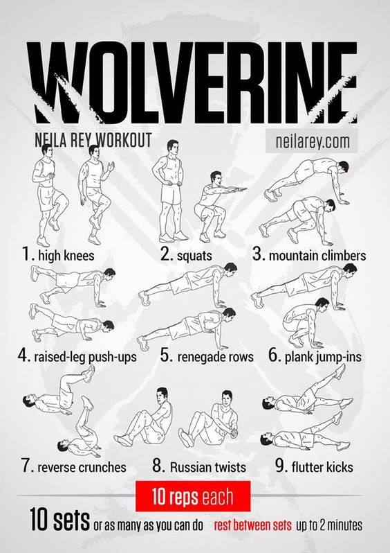 Workout Wolverine