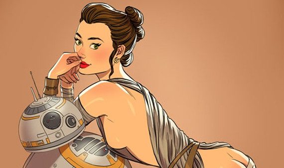 Star Wars Pin Ups Explosión Comics 