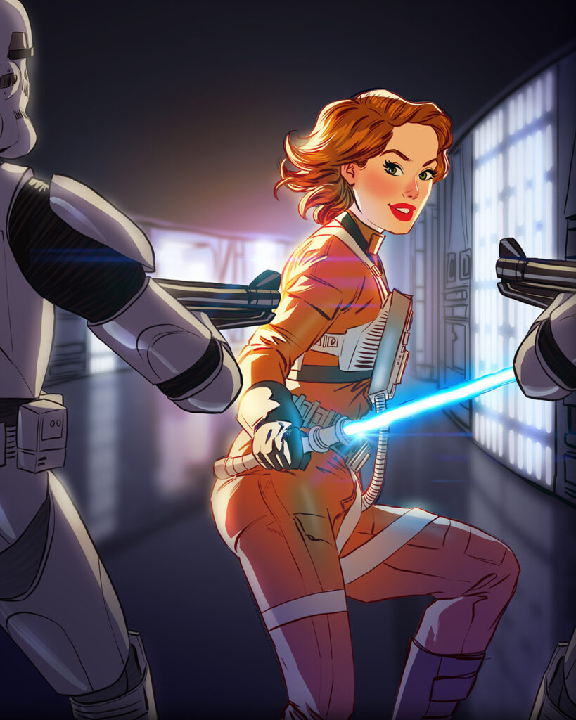 Rebel Scum Pin Up