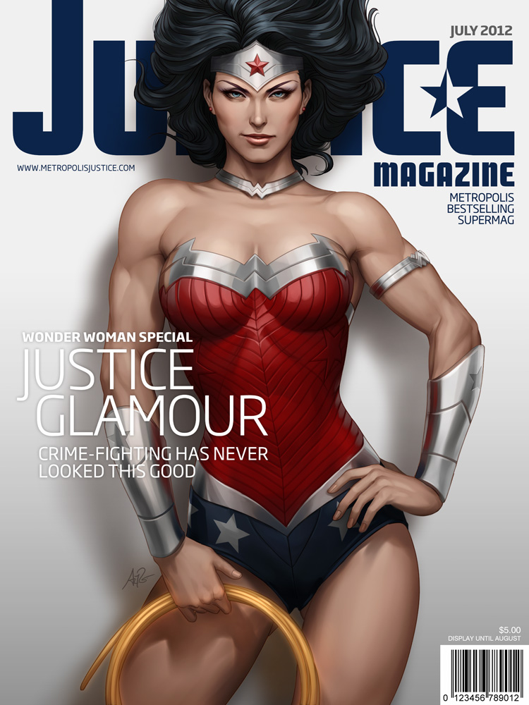 Wonder Woman portada revista Justice