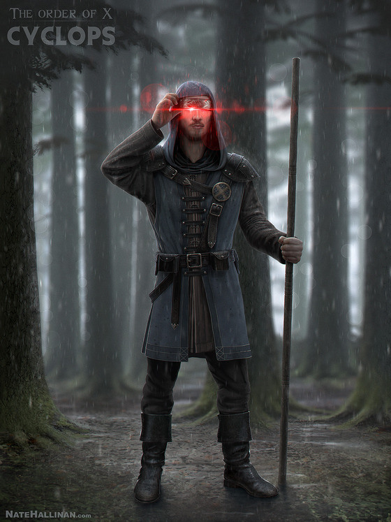 X-Men Medieval Cíclope