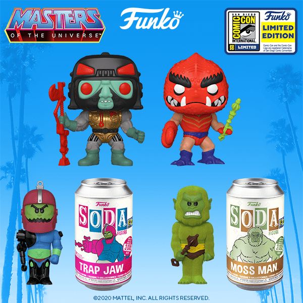 Funko Pop He-Man Exclusivos SDCC 2020