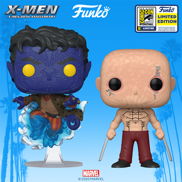 Funko Pop X-Men San Diego Comic Con 2020