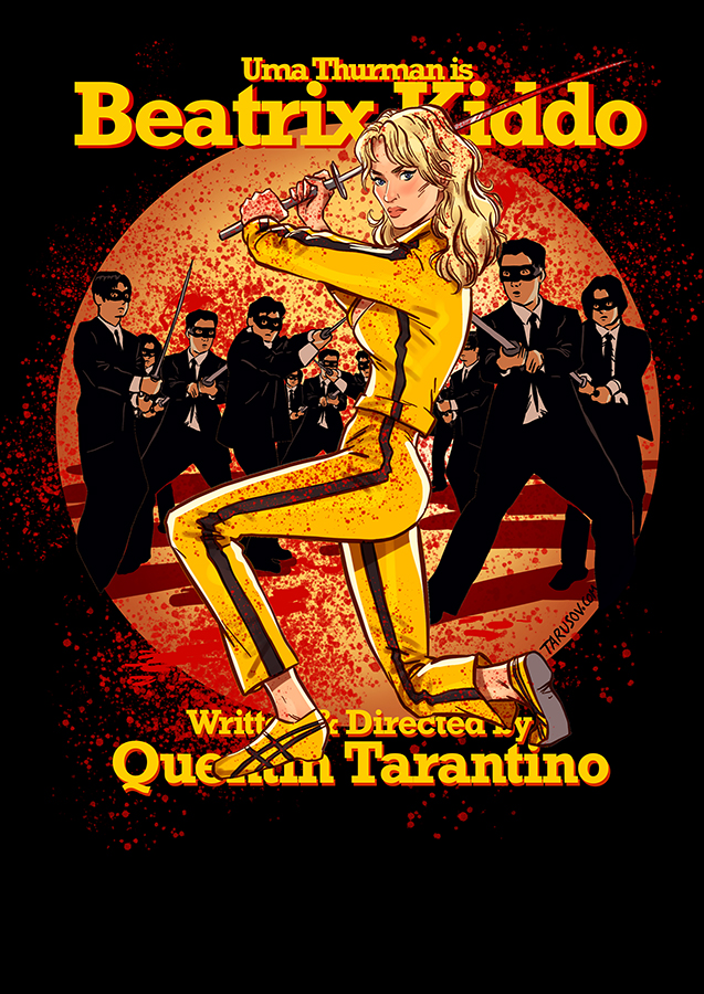 Beatrix Kiddo Pin Up