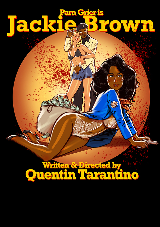 Jackie Brown Pin up