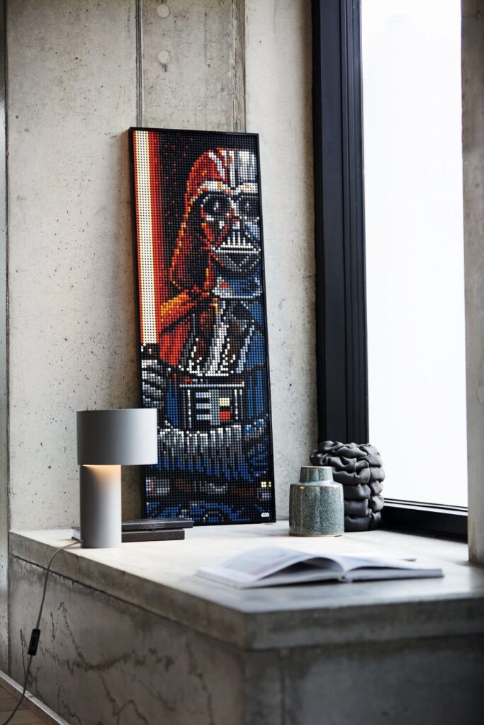 lego art darth vader