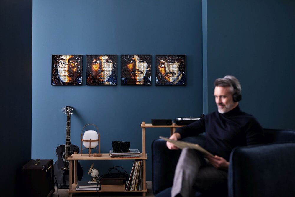 lego art the beatles