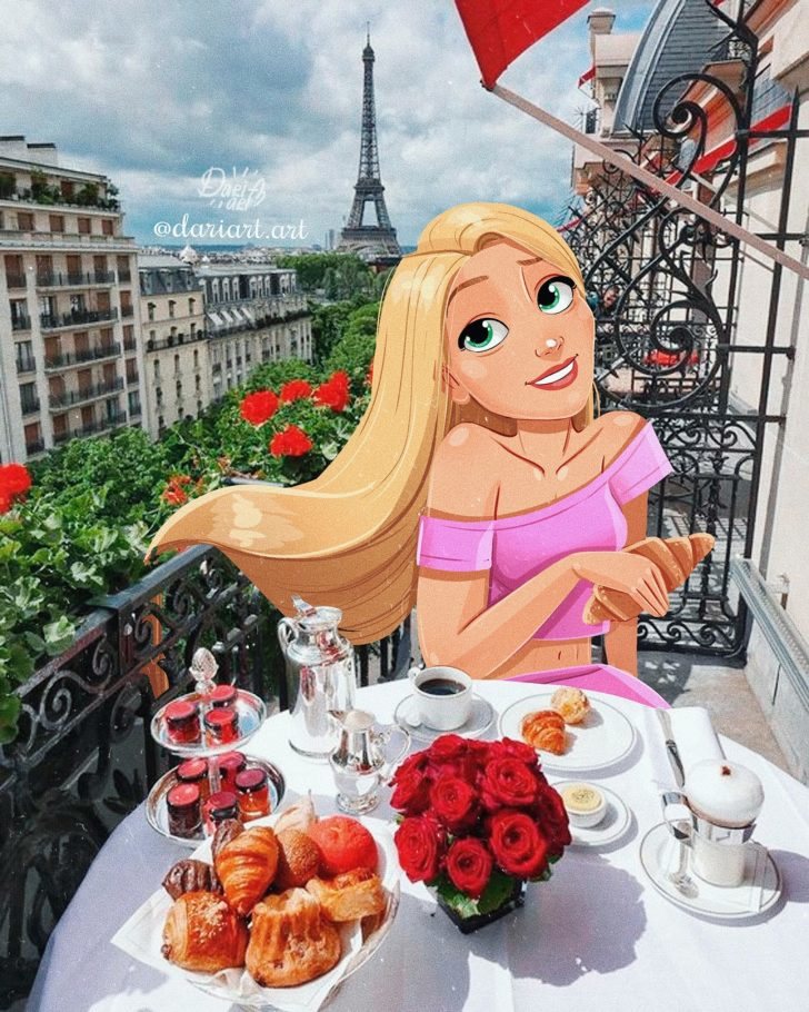 Rapunzel en Paris