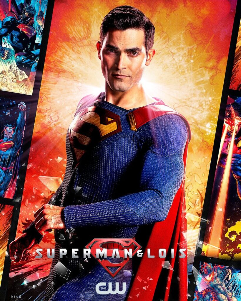 Superman and Lois Lane serie arrowverse poster superman