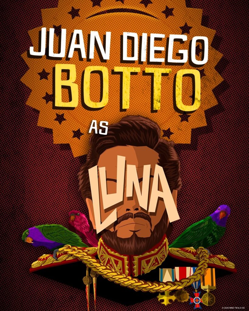 the suicide squad poster juan diego botto como luna