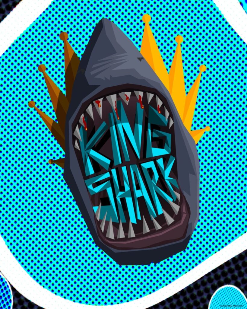 the suicide squad poster steve agee como king shark