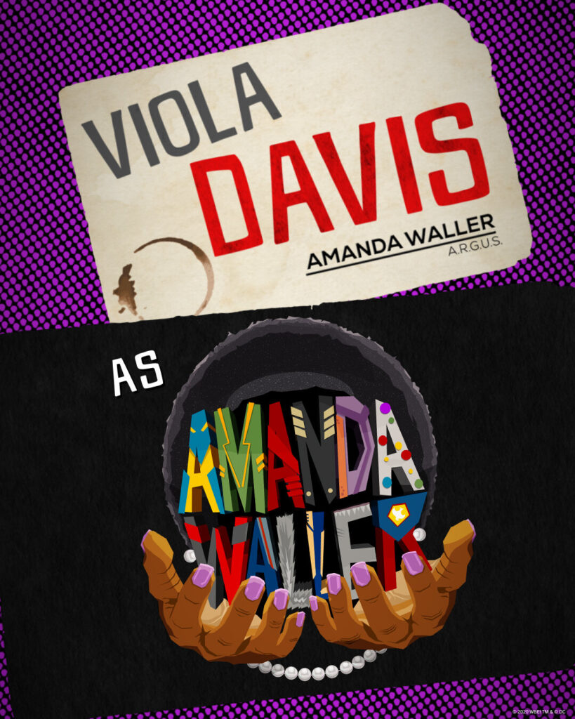 the suicide squad poster viola davis como amanda waller