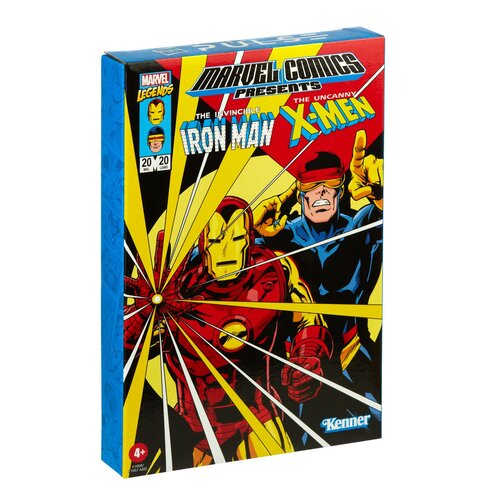 marvel legends retro ironman y cyclops
